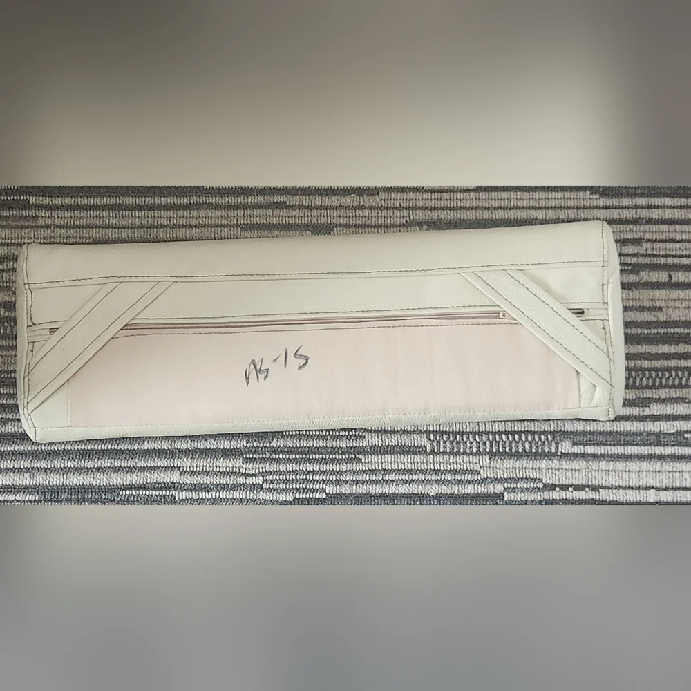 Ikea Poang Leather headrest Ivory/cream color new discontinued old stock